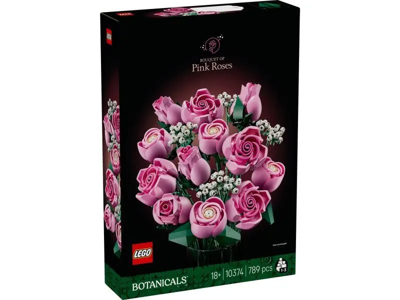 LEGO 10374 Buket ružičastih ruža