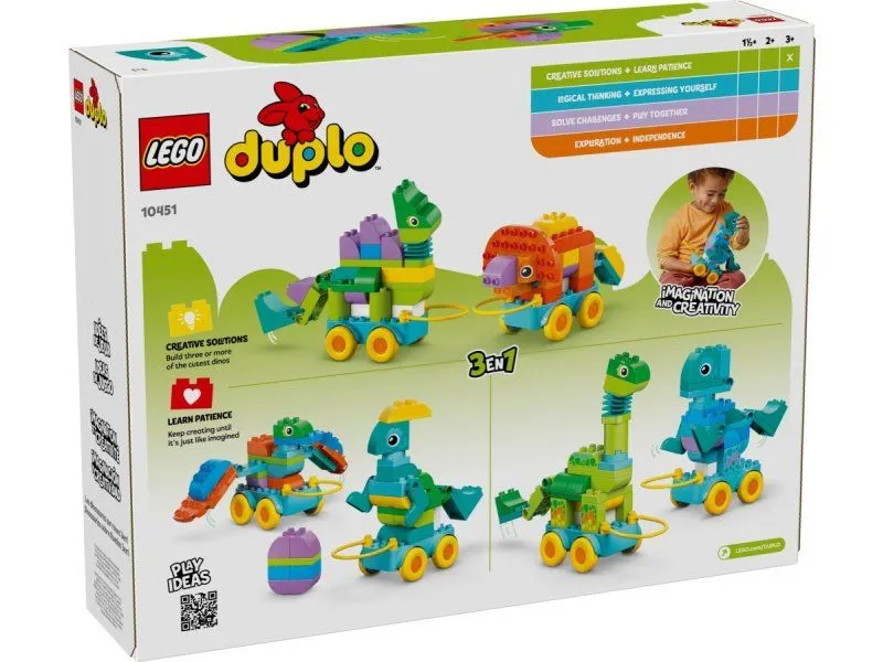 LEGO 10451 Dinosaurusi na točkovima 3u1