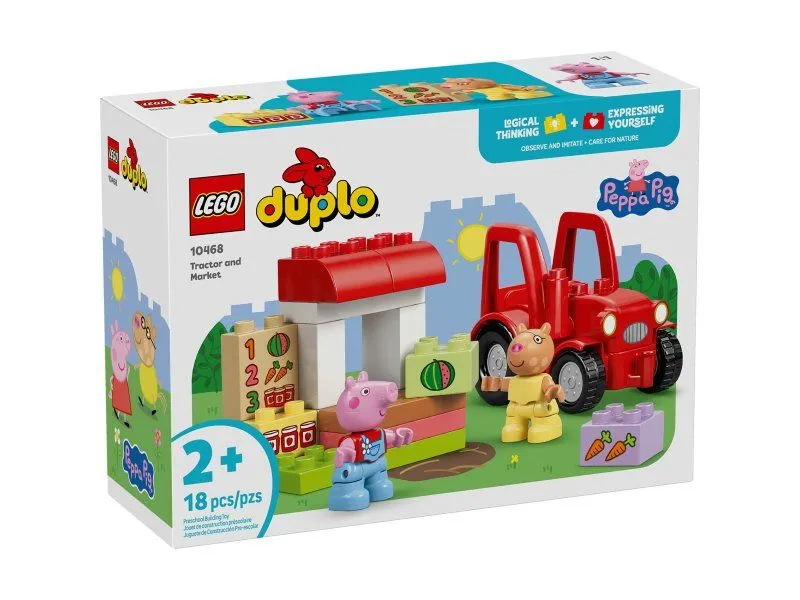 LEGO 10468 Pepa prase Traktor i pijaca