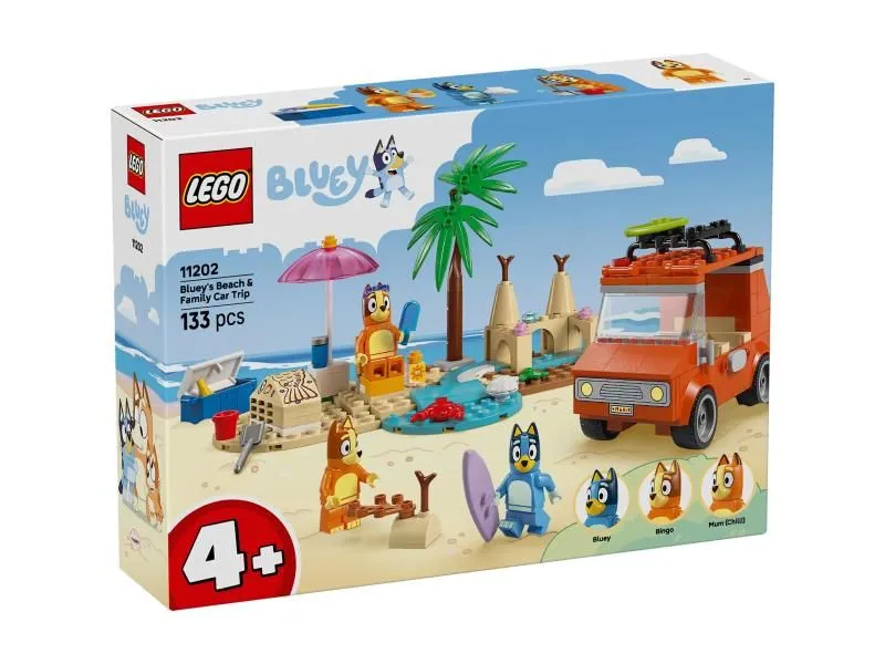 LEGO 11202 Bluina plaža i porodični izlet automobilom