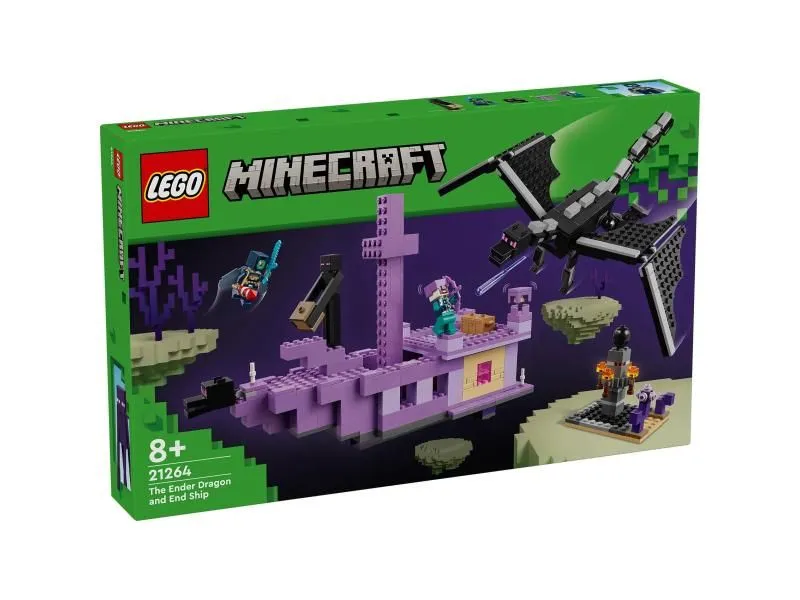 LEGO 21264 Ender Zmaj i End brod