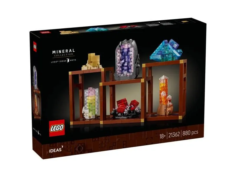 LEGO 21362 Kolekcija minerala