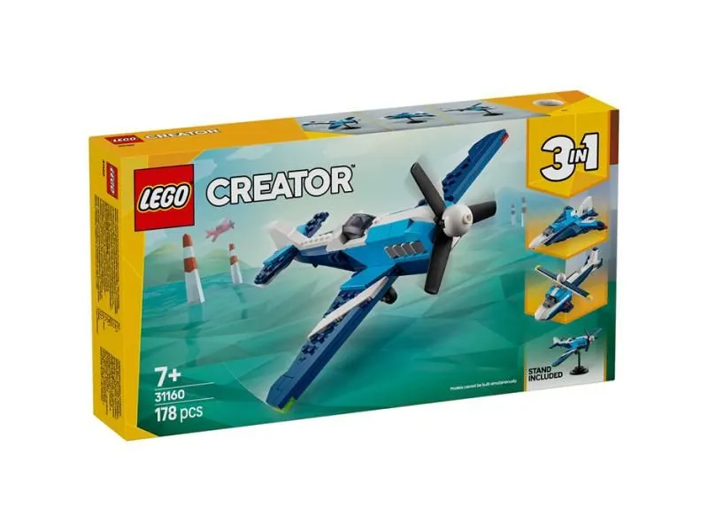 LEGO 31160 Letelica: Trkački avion