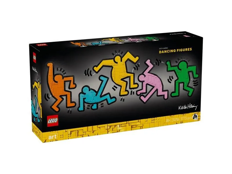 LEGO 31216 Kit Haring – Figure koje plešu