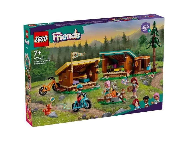 LEGO 42624 Udobne kolibe avanturističkog kampa