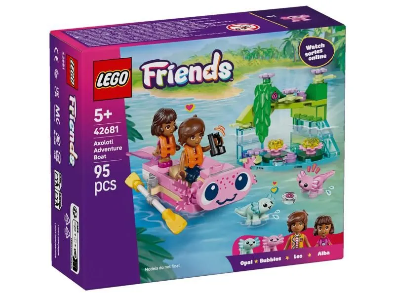 LEGO 42681 Aksolotl-čamac za avanturu
