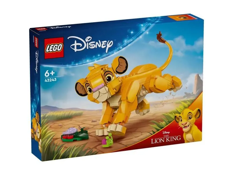 LEGO  43243 Mladunče Simba – Kralj lavova
