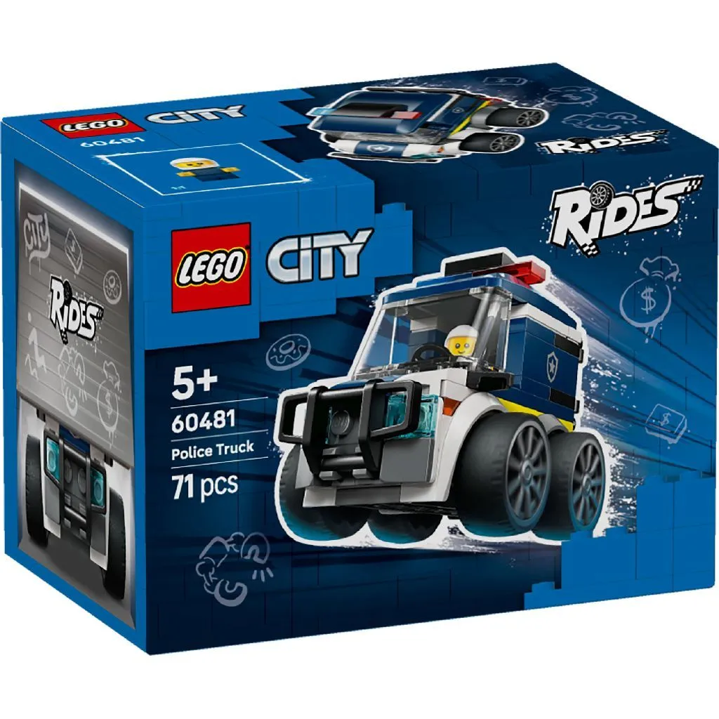 LEGO 60481 Vozila – Policijski kamion