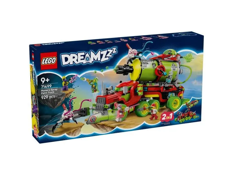 LEGO 71499 Mateov kamion za prskanje bojom