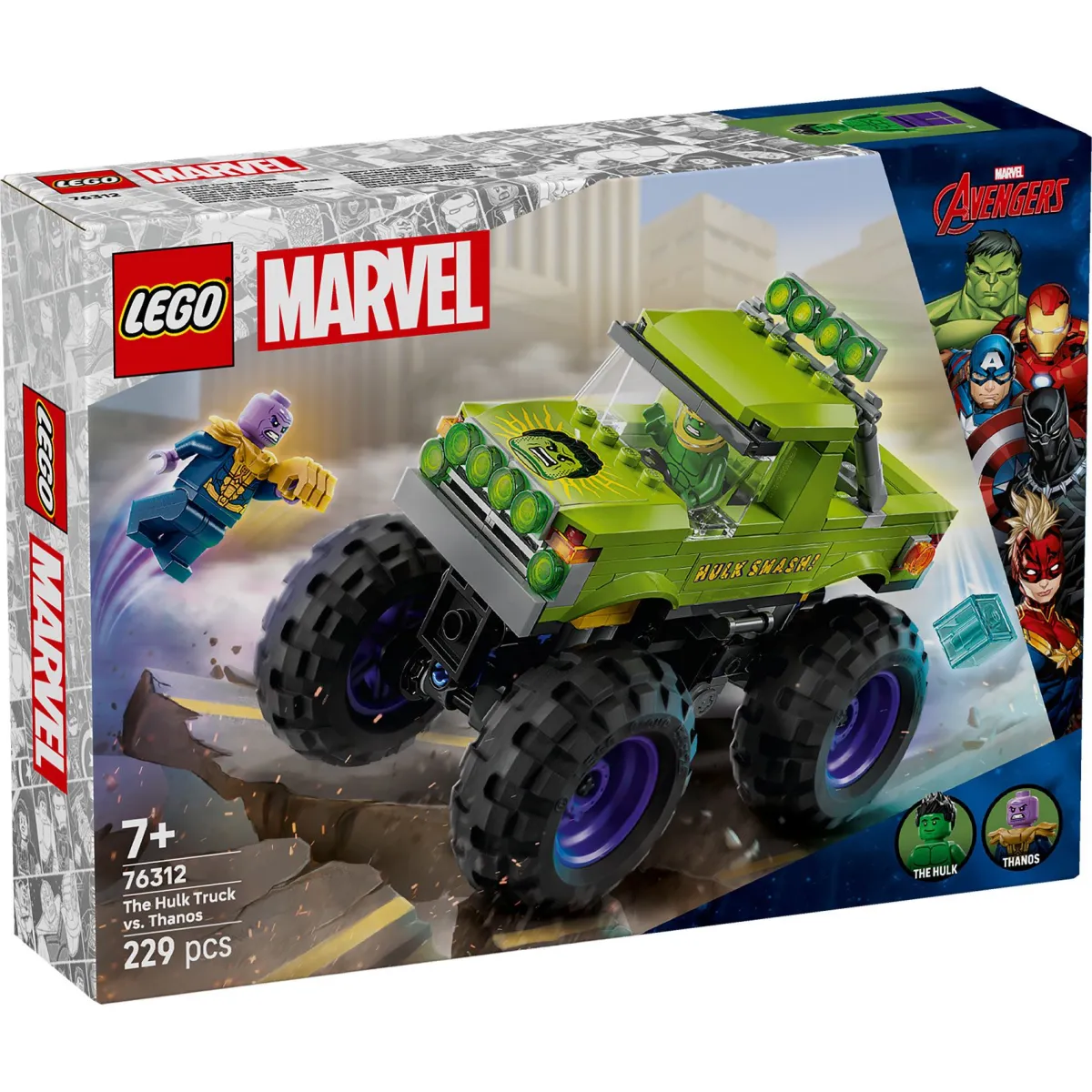 LEGO 76312 Halkov kamion protiv Tanosa