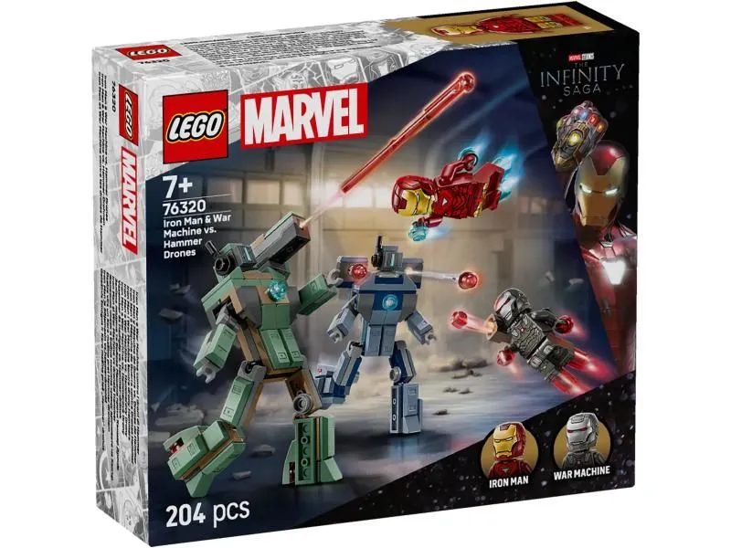 LEGO 76320 Ajronmen i Ratna mašina protiv Hamerovih dronova