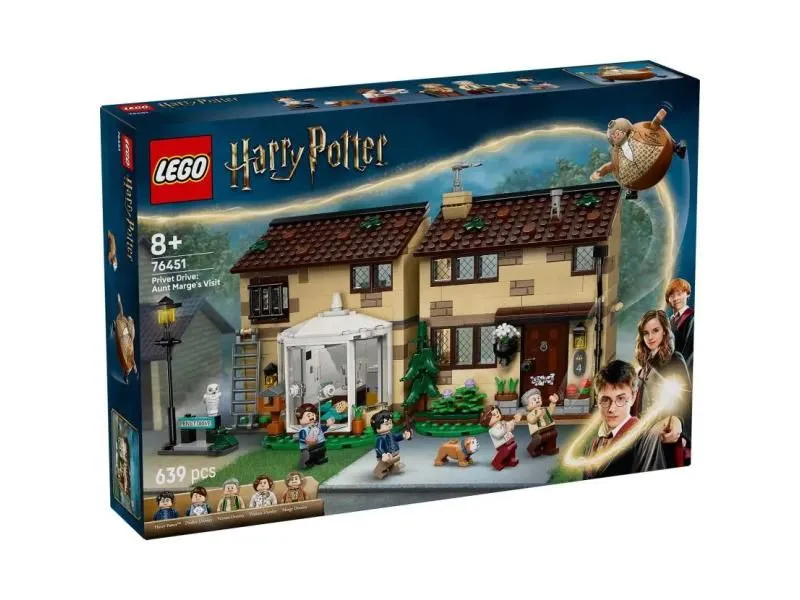 LEGO 76451 Šimširova ulica: Poseta tetke Mardž