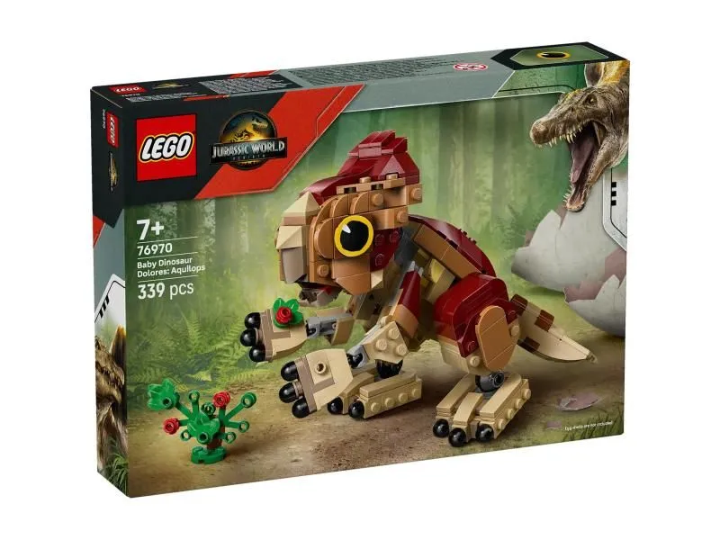 LEGO 76970 Beba dinosaurus Dolores: Akvilops