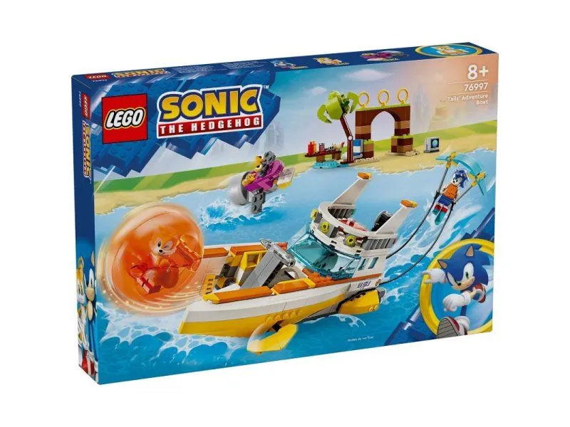 LEGO 76997 Sonik Tejlsov čamac za avanturu