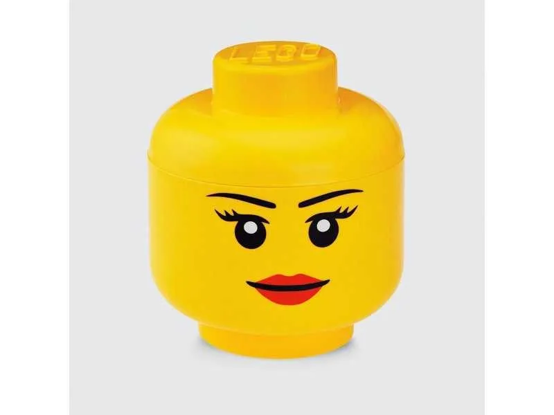 LEGO Glava za odlaganje (velika): Devojčica