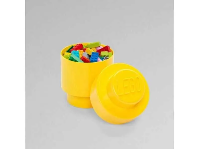 LEGO Kutija za odlaganje okrugla - žuta