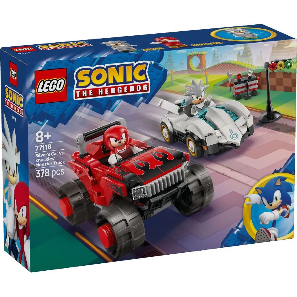 LEGO Silver automobil protiv Naklsa čudovišni kamion
