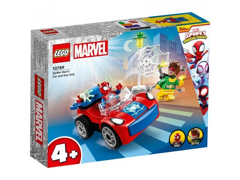 LEGO Spajdermenov automobil i Dok Ok -10789