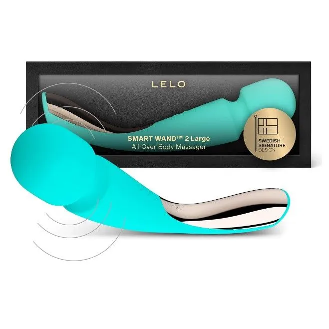 LELO Smart Wand 2 Large Aqua