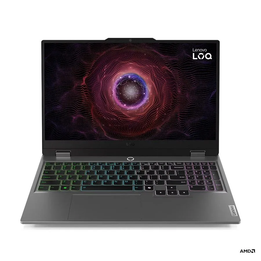 LENOVO Laptop LOQ 15ARP9 (83JC00AVYA) 15.6 FHD Ryzen 5 7235HS 24GB 512GB RTX 3050 6GB backlit SRB siva