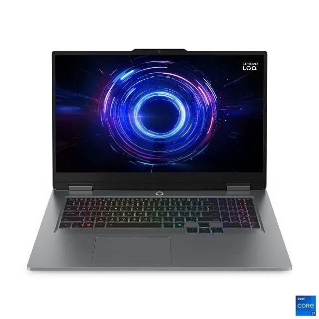 LENOVO LOQ 17IRX10 (Luna Grey) 83JH002WYA 17.3 FHD i7-14700HX 32GB 1TB SSD RTX 5070 sivi