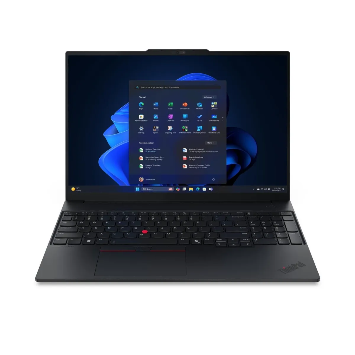 Lenovo ThinkPad E16 G3 (21ST001WCX) laptop 16 WUXGA AMD Ryzen 7 250 16GB 512GB SSD Radeon 780M Win11 Pro crni