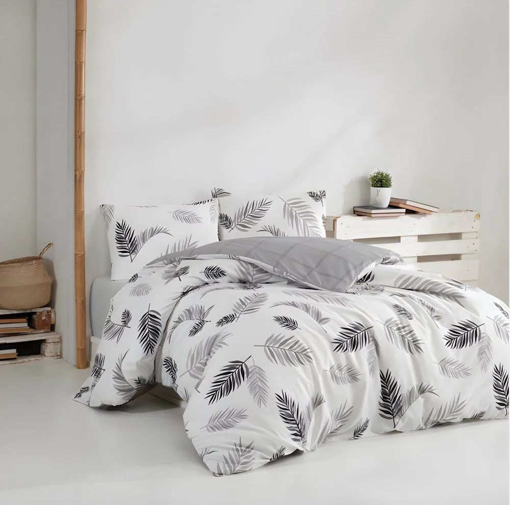 L`ESSENTIEL MAISON Ranforce posteljina 260x220 cm Plume Grey