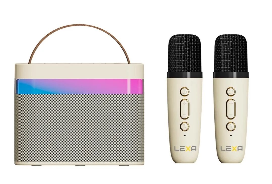 LEXA Bluetooth LED zvučnik LX-13 Beige