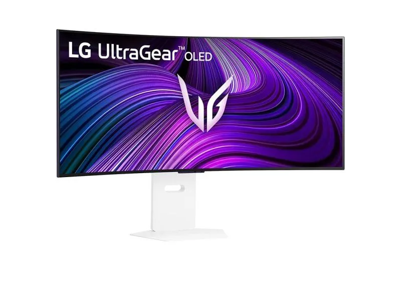 LG Monitor UltraGear 39GX90SA 39/OLED/zakrivljen/21:9/3440x1440/240Hz/0/03ms GtG/HDMIx2/DP/USB/bela