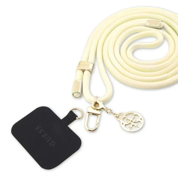 LICENSED GUESS GUESS Crossbody strap CORD BEIGE