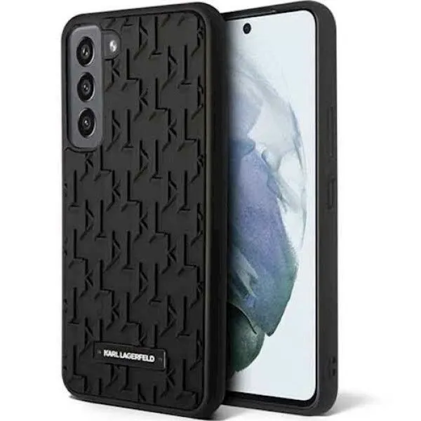 LICENSED KARL LAGERFELD Futrola za Samsung S23 Black 3D Monogram