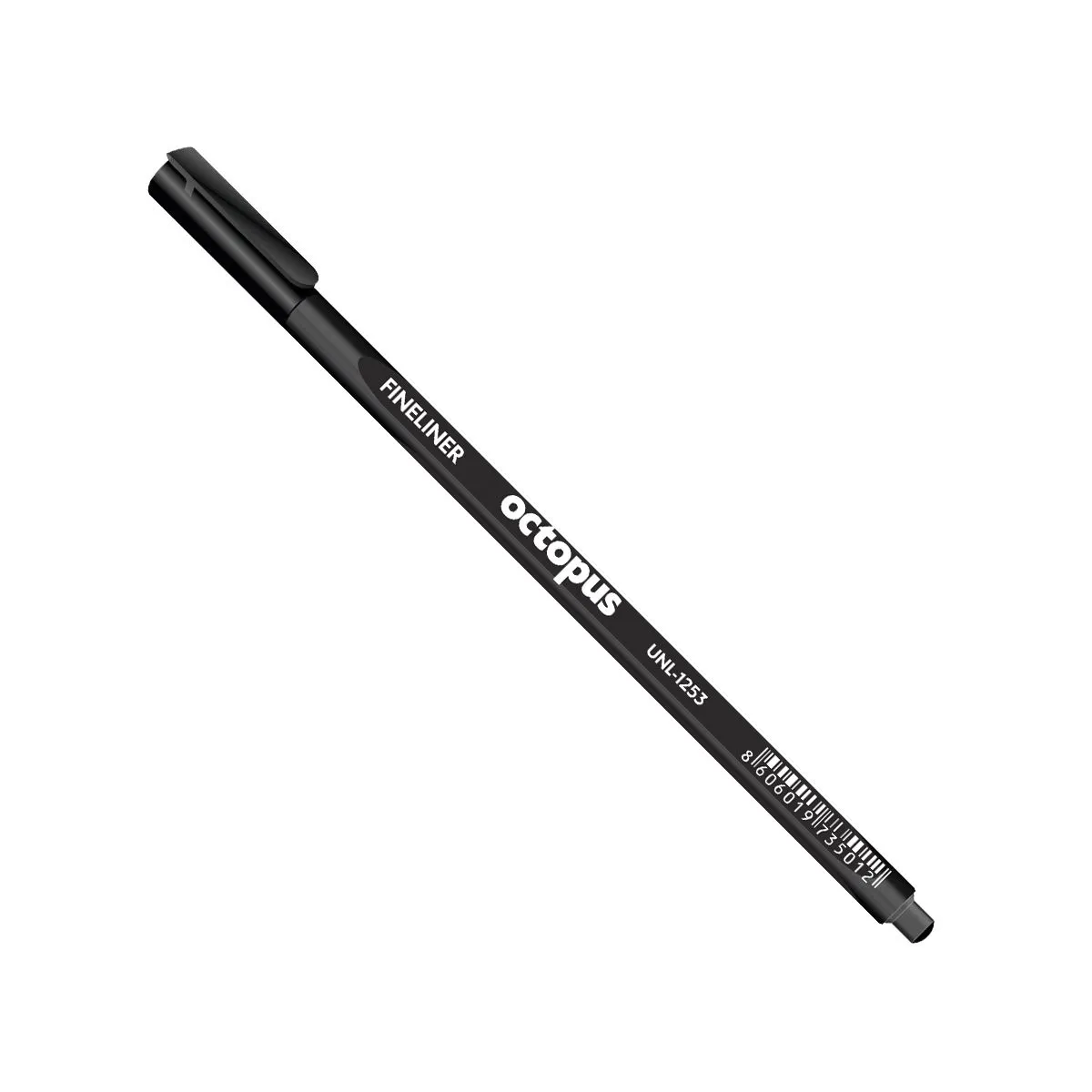 Liner 0.4mm crni fineliner octopus unl-1253