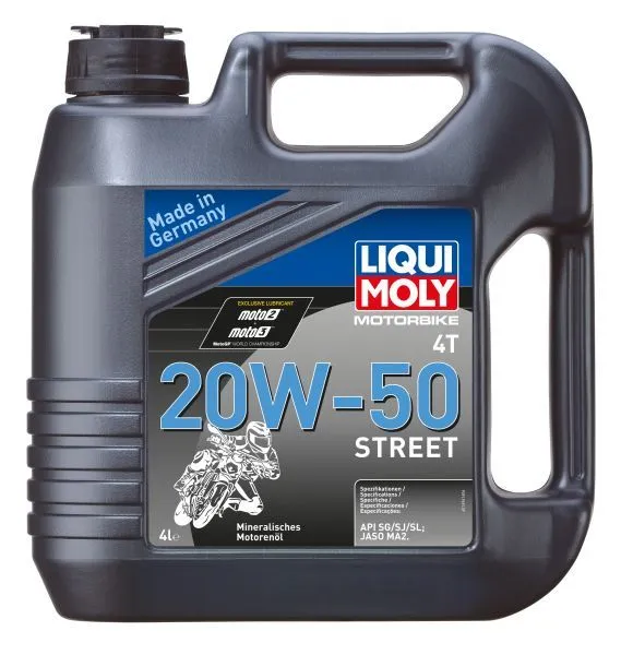 LIQUI MOLY Ulje za motor LIM1696 20W50 4L STREET