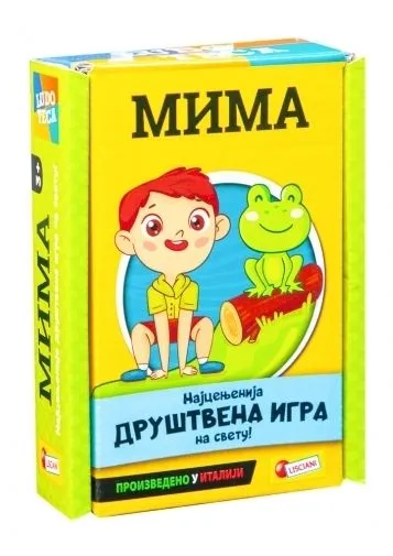 LISCIANI Društvena igra Ludoteca SR - Mima i Mima tim
