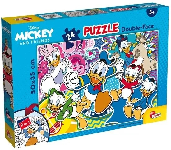 LISCIANI Puzzle Disney Paja Patak složi I oboji - 24 dela