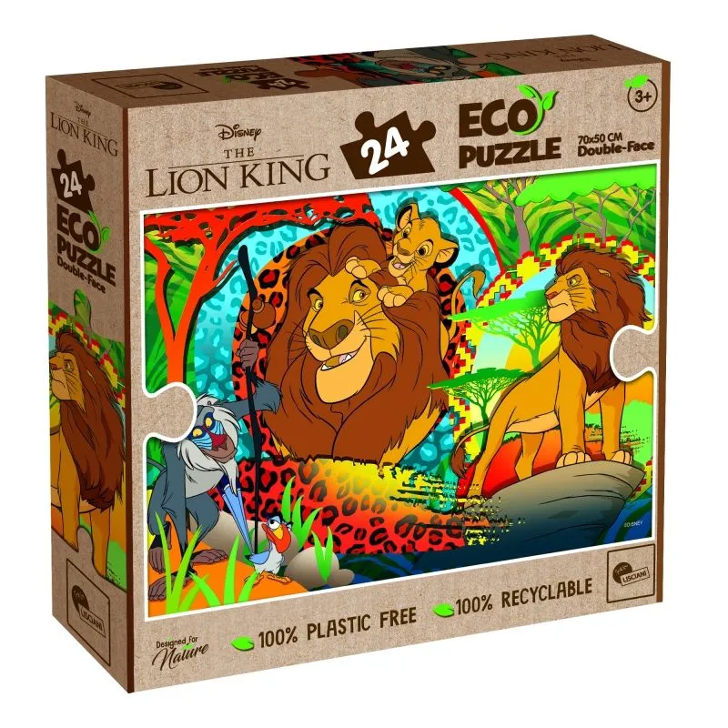 LISCIANI Puzzle ECO Lion King - 24 dela