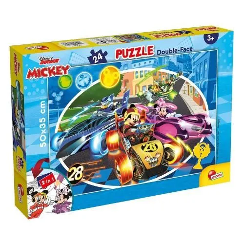 Lisciani Slagalica 24 pcs Mickey 2u1 složi I oboji