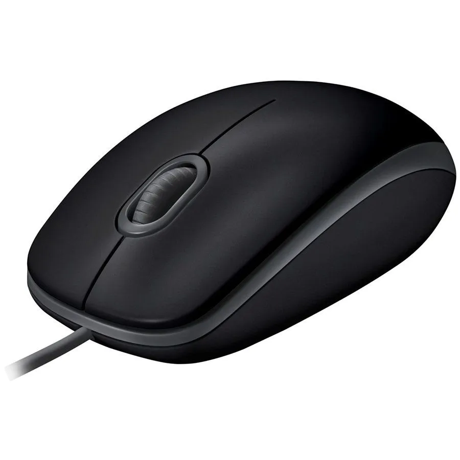 LOGITECH B110 Silent - BLACK - USB - EMEA - B110S 20PK