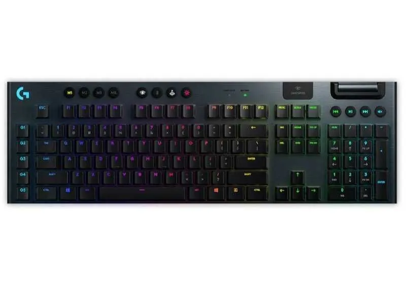 LOGITECH Bežična gejmerska tastatura G915 Lightspeed RGB Tactile Carbon