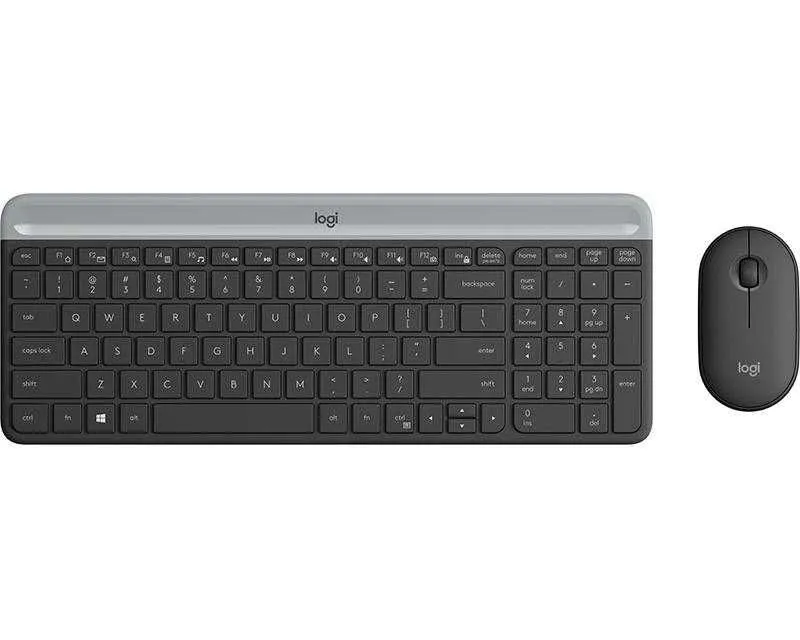LOGITECH Bežična tastatura i miš MK470 Graphite