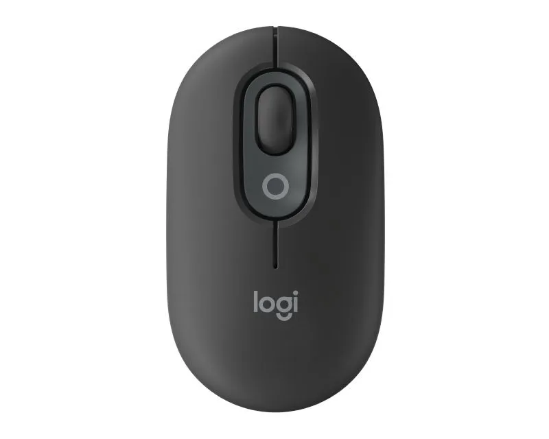 LOGITECH Bežični miš Pop with Emoji/ siva