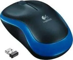 LOGITECH Bežični miš za laptop M185, plavi