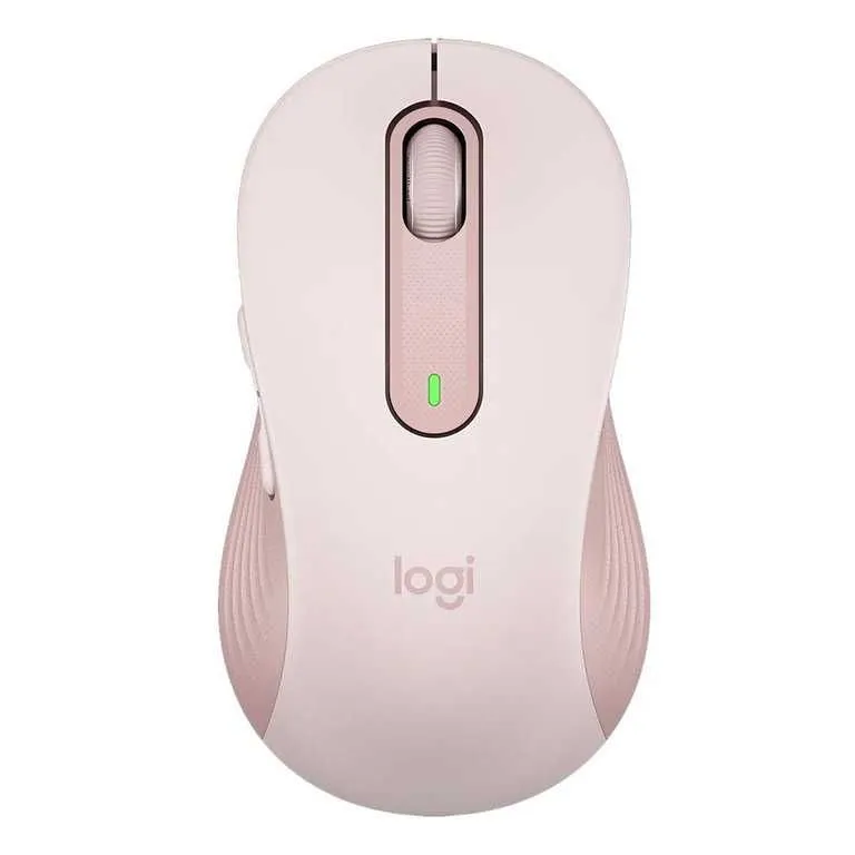 LOGITECH Bežčni miš M650 L, rozi