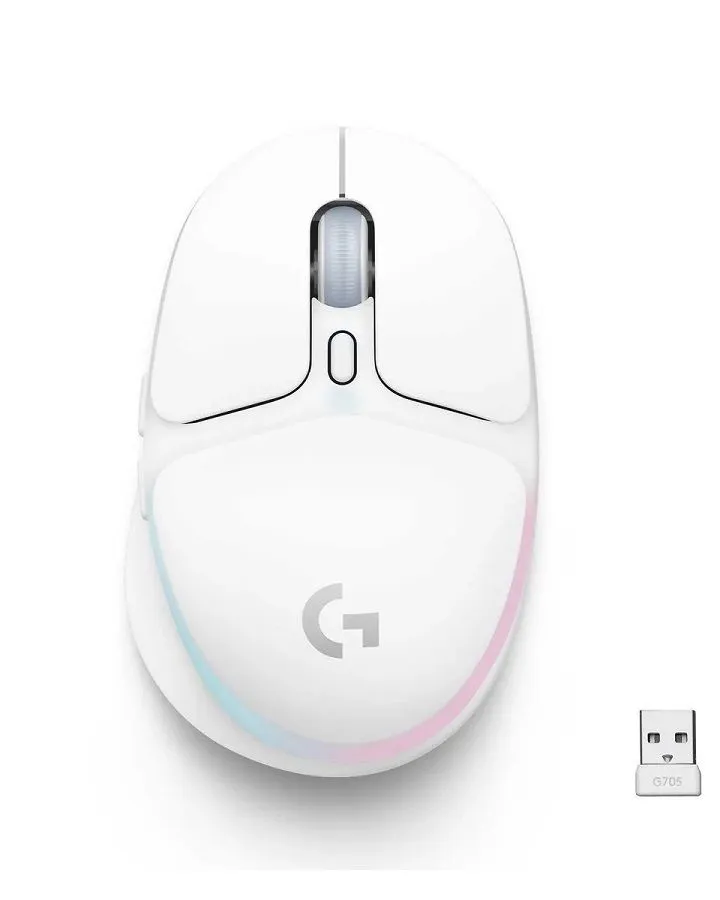 LOGITECH G705 Wireless Gaming Mouse Off-White
