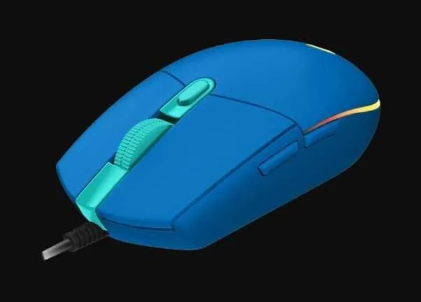 LOGITECH Gaming miš G102 Lightsync USB, plavi