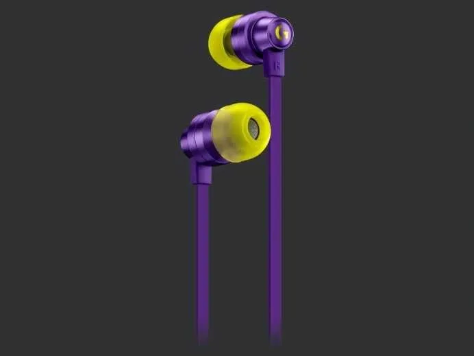 LOGITECH Gejmerske bubice G333 ljubičaste