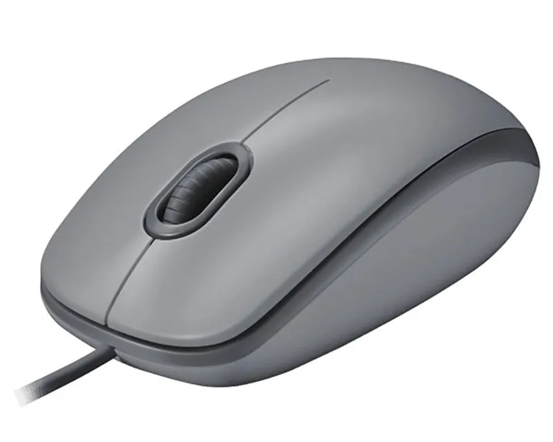 LOGITECH Žični optički miš Silent M110/ siva