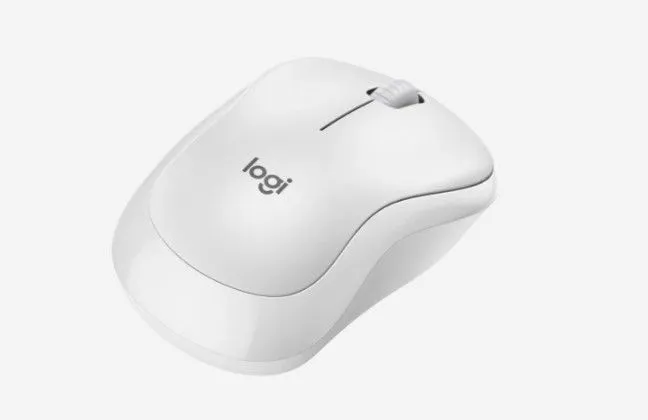 LOGITECH M240 Silent Bluetooth Mouse - Off-White