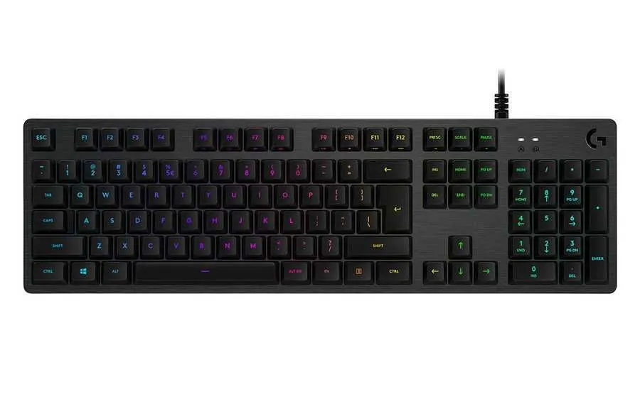 LOGITECH Mehanička gaming tastatura G512 LIGHTSYNC RGB, crna