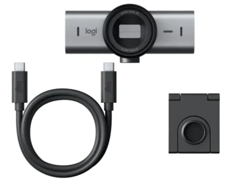 LOGITECH Web kamera MX Brio 4K Ultra HD/ siva